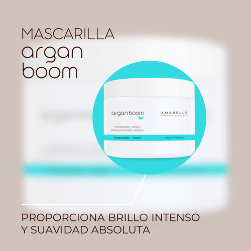 Mascarilla Argan Boom - HIDRATACIÓN PROFUNDA/ 300 ML