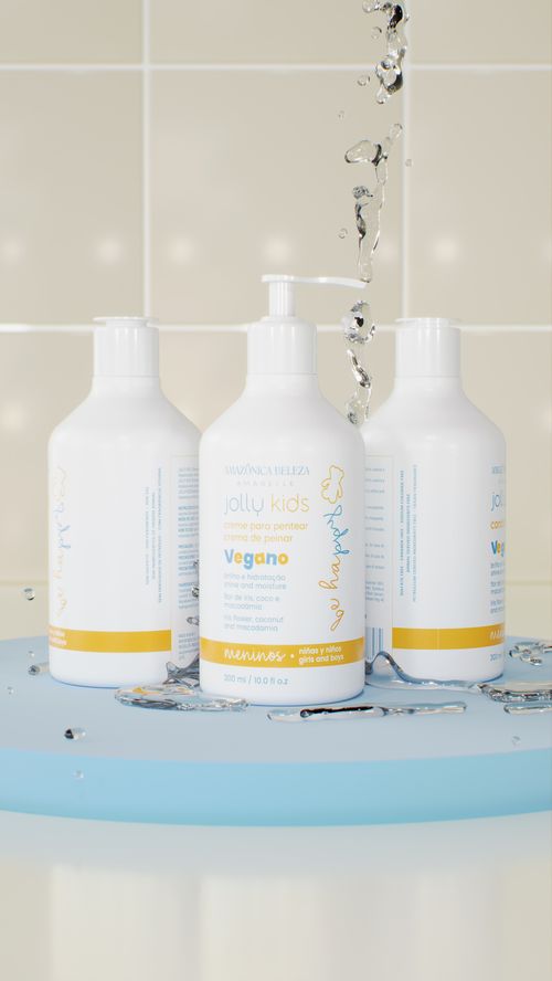 Shampoo y Acondicionador Vegano, Jolly Kids/ 300ML
