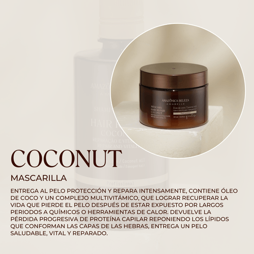Mascarilla Hair Coconut - REPARACIÓN PROFUNDA/ 300 ML