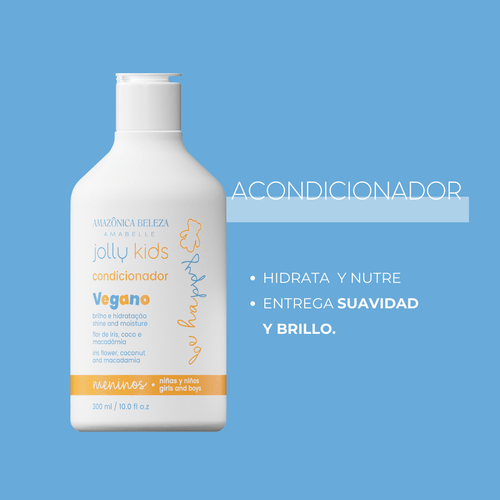 Acondicionador Vegano Jolly Kids/ 300 ML