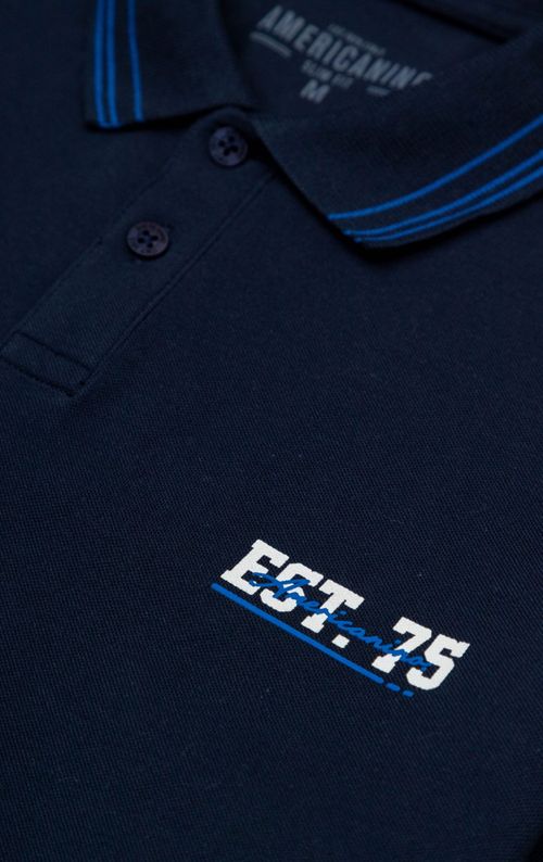 Polo Slim manga corta para hombre