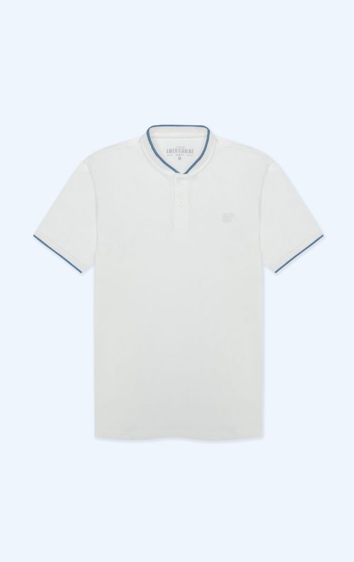 Polo clásica con cuello neru para hombre