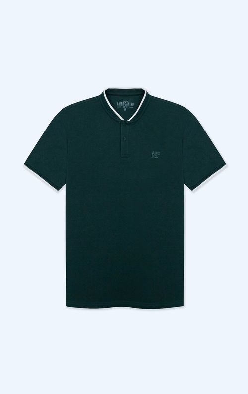 Polo clásica con cuello neru para hombre