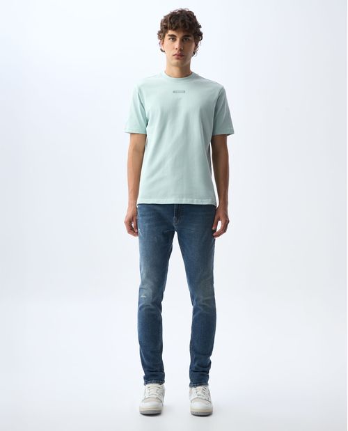 Camiseta en algodón pesado para hombre