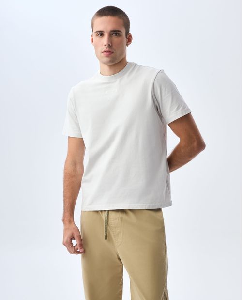 Camiseta en algodón pesado para hombre