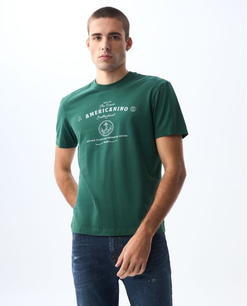 Camiseta estampada para hombre