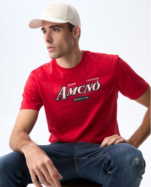 Camiseta estampada para hombre