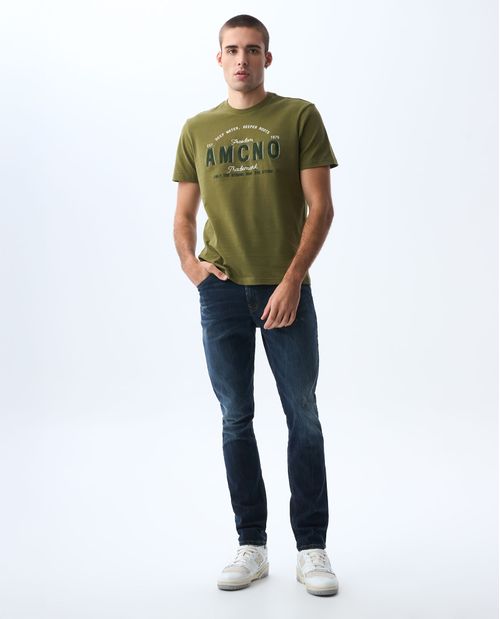 Camiseta estampada para hombre