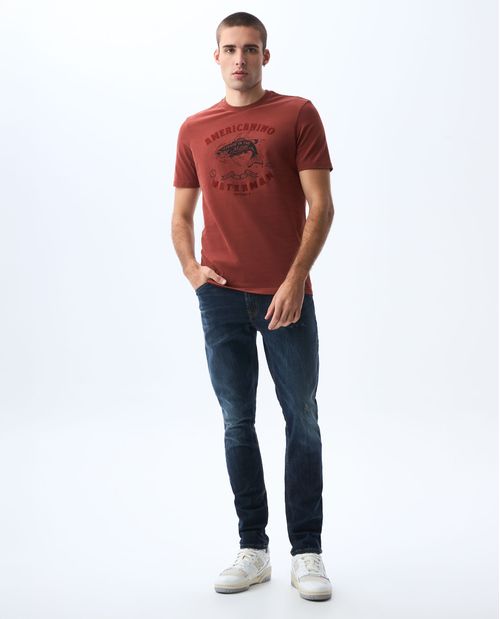 Camiseta estampada para hombre