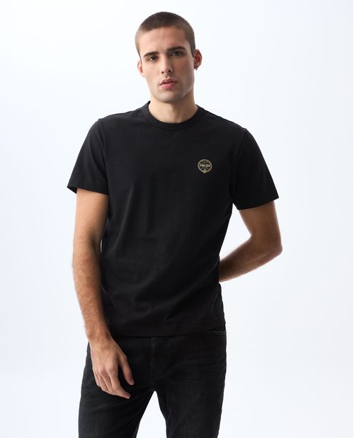 Camiseta en tela flamé para hombre
