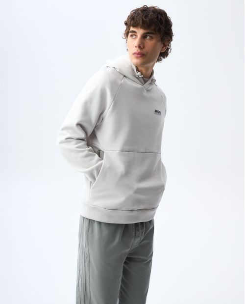 Buzo tipo hoodie estampado para hombre