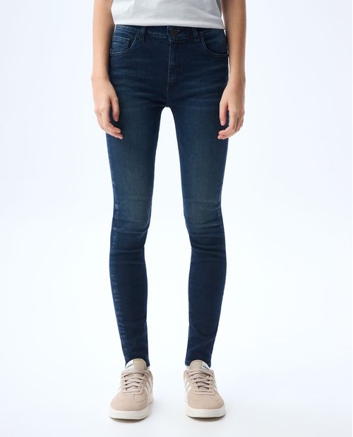 Jean Jegging tono oscuro para mujer