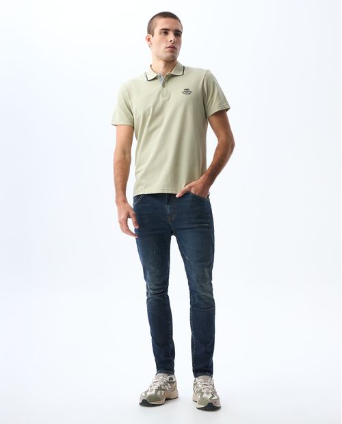 Jean Skinny tono oscuro para hombre