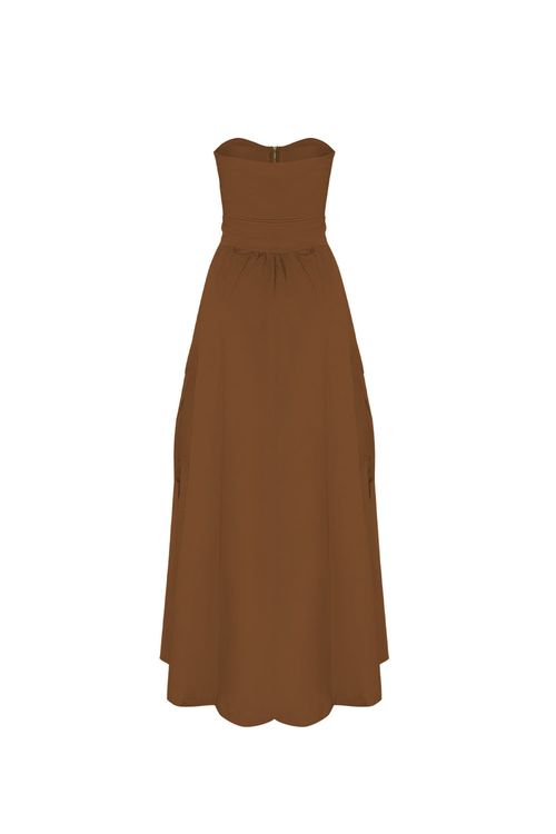 Vestido Largo Tera Toupe
