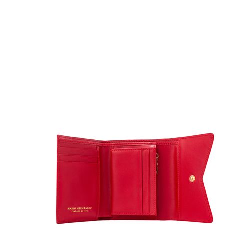Billetera Tina Rojo Siena