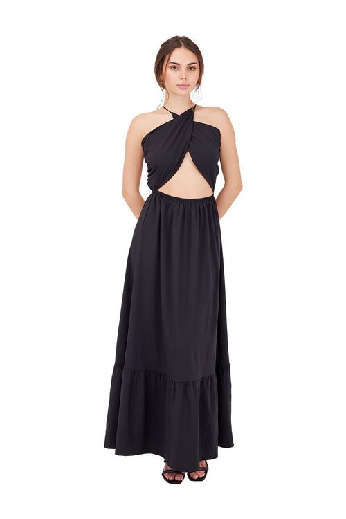 Vestido Largo Genesis Negro