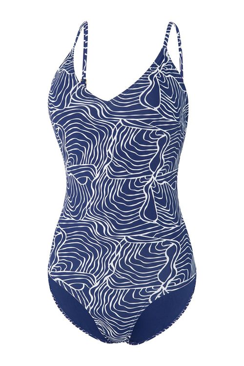 Vestido de baño estilo enterizo en microfibra