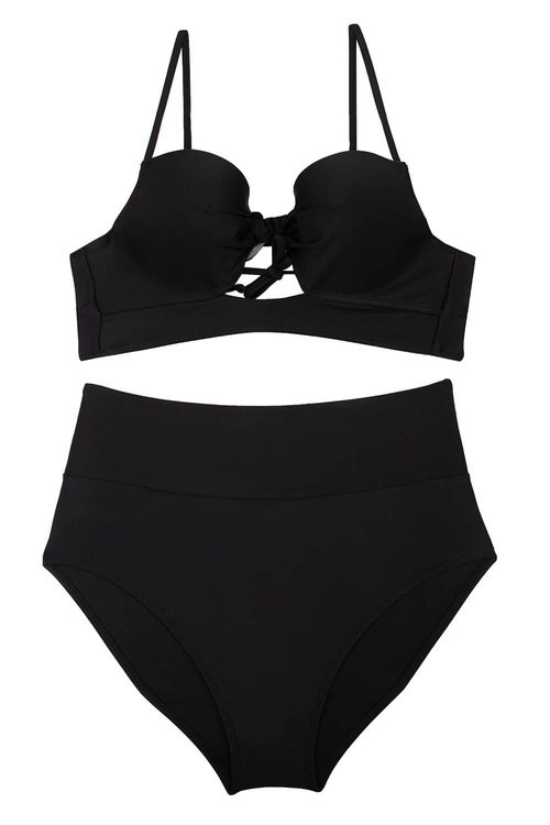 Vestido de baño tipo  bikini confeccionado en microfibra