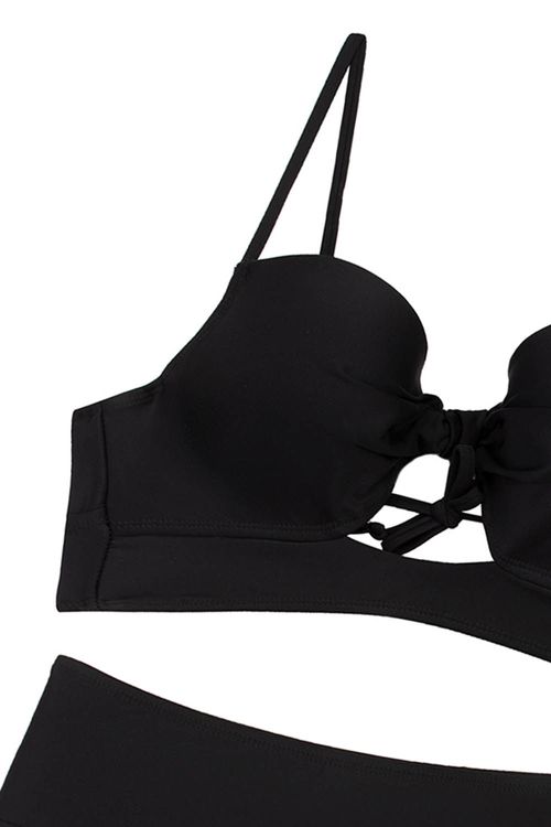 Vestido de baño tipo  bikini confeccionado en microfibra