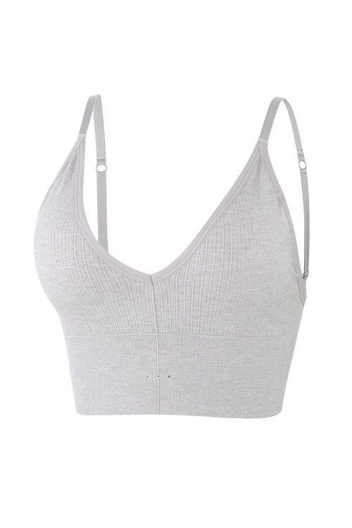 Top triangular con copa tipo seamless