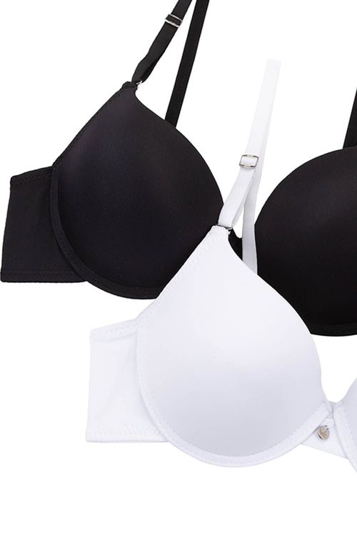 Brasier paquete x2 confeccionado en microfibra