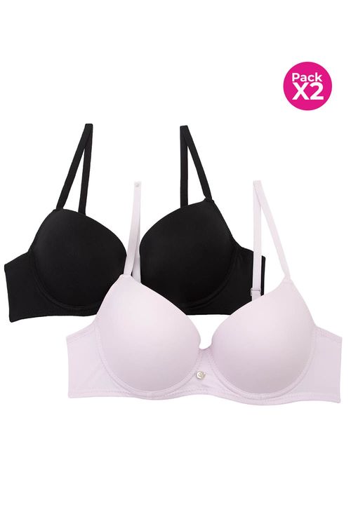 Brasier paquete x2 copa “b” en 3/4 sin realce