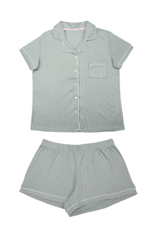 Conjunto de pijama con camiseta y pantalón corto