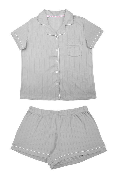 Conjunto de pijama con camiseta y pantalón corto