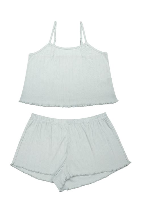Conjunto de pijama cómoda con tiras