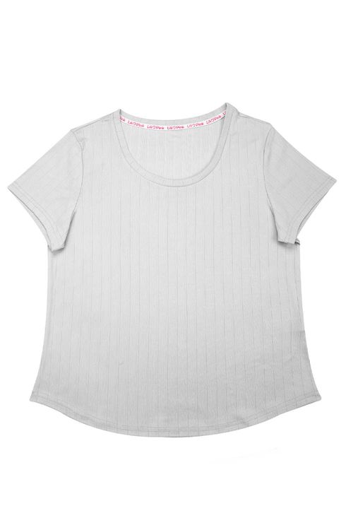 Conjunto pijama con camiseta con manga corta