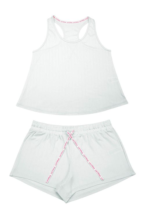 Conjunto de pijama manga sisa moderna