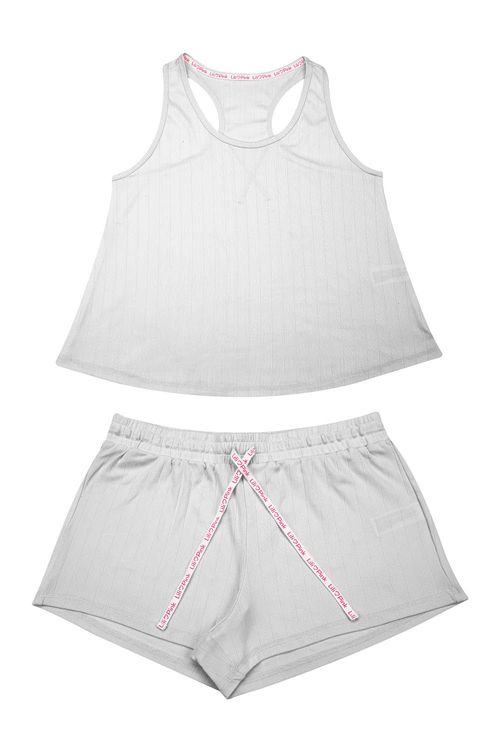 Conjunto de pijama manga sisa moderna