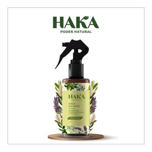 Haka Agua de Linos de Bergamota, Té Verde y Lavanda