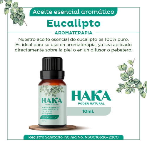 Haka Aceite Esencial Aromático para la piel de Eucalipto