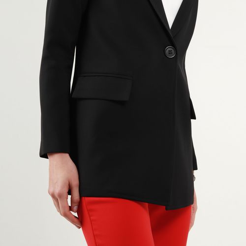 Chaqueta Cuello Solapa Manga Larga