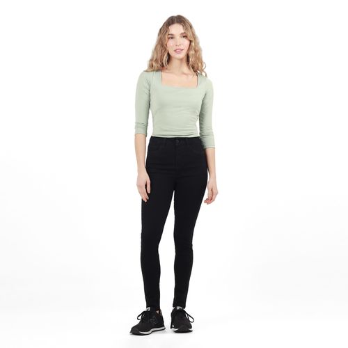 Jean Tiro Medio Bota Skinny