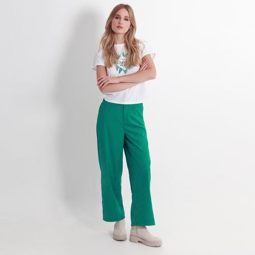 Pantalon Tiro Alto Bota Recta