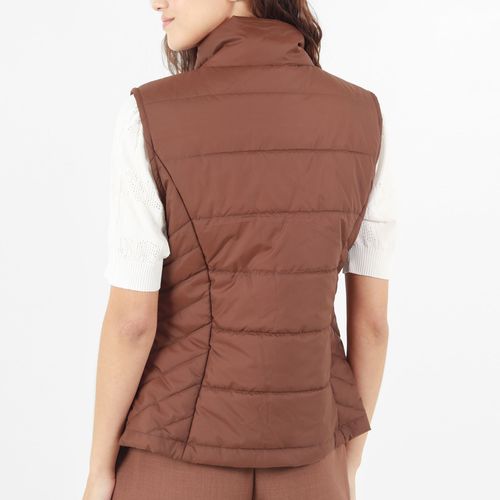 Chaleco Cuello Alto Acolchado