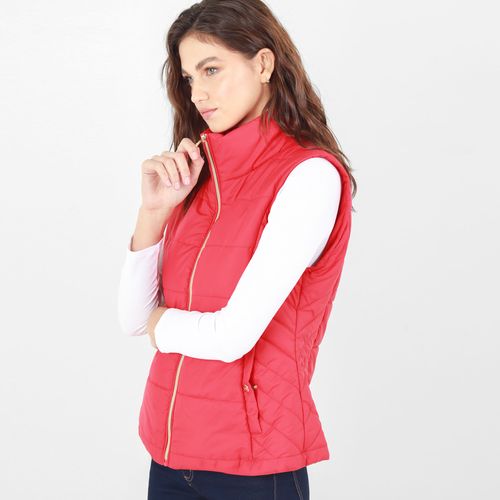 Chaleco Cuello Alto Acolchado