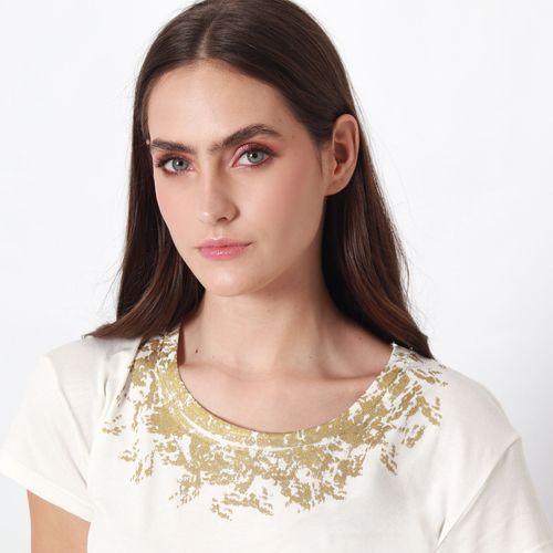 Camiseta Cuello Redondo Manga Corta