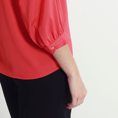 Blusa Cuello V Manga 3cuartos