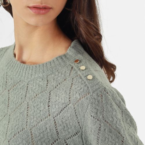 Sweater Cuello Redondo Manga Larga