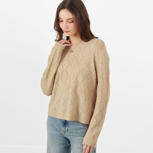 Sweater Cuello Redondo Manga Larga