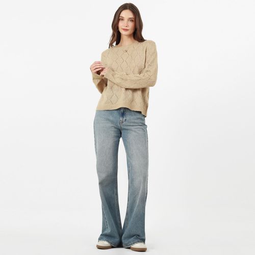 Sweater Cuello Redondo Manga Larga