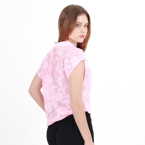 Blusa Cuello Neru Manga Corta