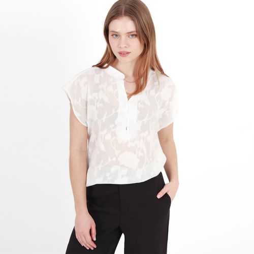 Blusa Cuello Neru Manga Corta