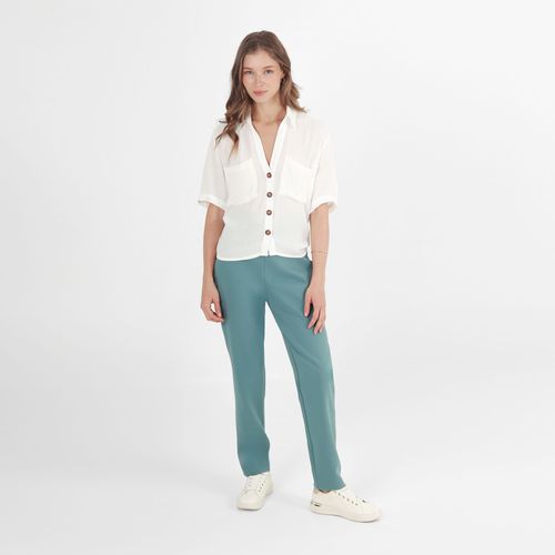Pantalon Tiro Alto Bota Recta