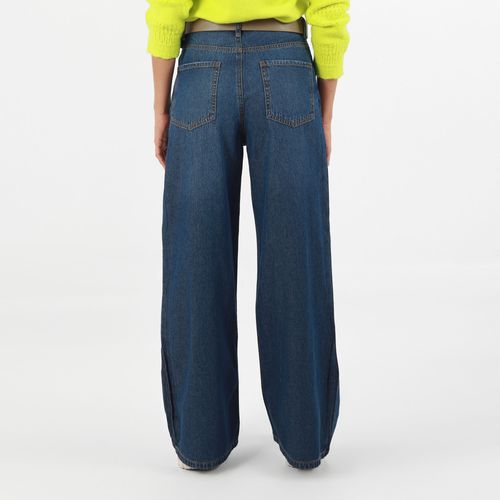 Jean Tiro Alto Bota Flare