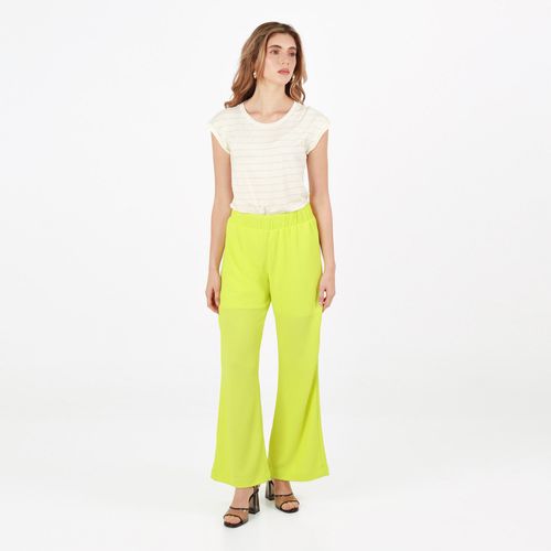 Pantalon Tiro Alto Bota Flare