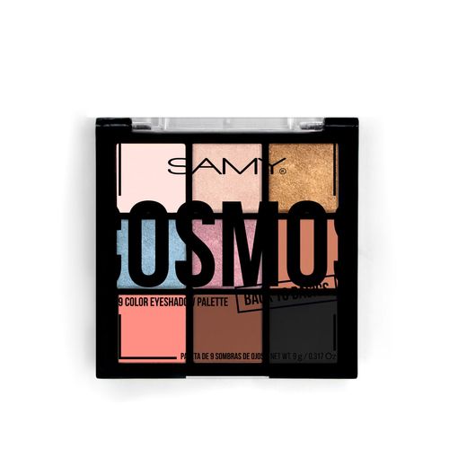 Paleta X 9 Sombras De Ojos Samy # 15. Cosmo